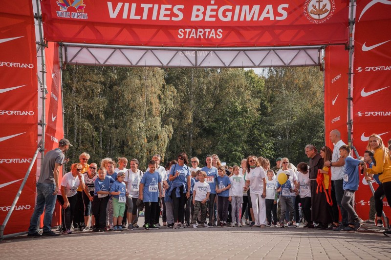 Vilties žvaigždučių bėgimas